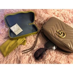 Gucci Oversized Square Sunglasses